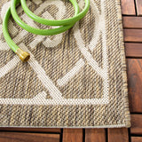 Safavieh Harbor Knots Power Loomed 85.4% Polypropylene/10.4% Polyester/4.2% Latex Outdoor Rug CY6302-232-5