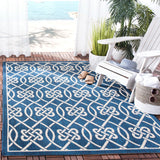 Safavieh Harbor Knots Power Loomed 85.4% Polypropylene/10.4% Polyester/4.2% Latex Outdoor Rug CY6302-258-5