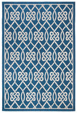 Safavieh Harbor Knots Power Loomed 85.4% Polypropylene/10.4% Polyester/4.2% Latex Outdoor Rug CY6302-258-5