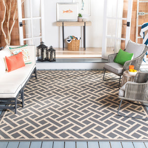 Safavieh Clayton PowerLoomed 85.4% Polypropylene/10.4% Polyester/4.2% Latex Indoor/Outdoor Rug CY6306-236-9