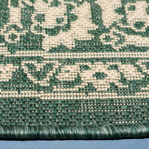 Safavieh Courtyard 6332 PowerLoomed 85.4% Polypropylene/10.4% Polyester/4.2% Latex Indoor/Outdoor Rug CY6332-32221-9