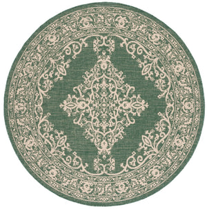 Safavieh Courtyard 6332 PowerLoomed 85.4% Polypropylene/10.4% Polyester/4.2% Latex Indoor/Outdoor Rug CY6332-32221-9