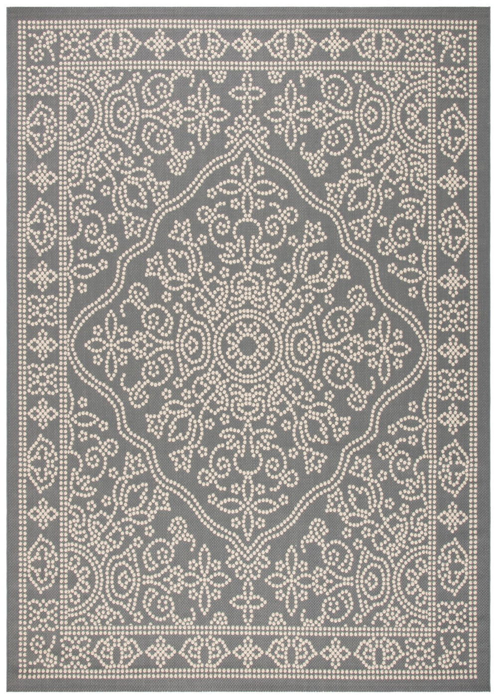 Safavieh Courtyard 6344 Power Loomed Polypropylene Indoor/Outdoor Rug CY6344-23621-9