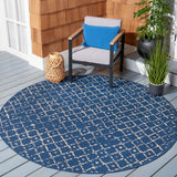 Safavieh Courtyard 6000 Power Loomed 85.4% Polypropylene/10.4% Polyester/4.2% Latex Indoor/Outdoor Rug CY6391-25821-9