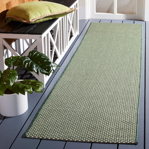 Safavieh Courtyard 6521 PowerLoomed 85.4% Polypropylene/10.4% Polyester/4.2% Latex Indoor/Outdoor Rug CY6521-32221-9
