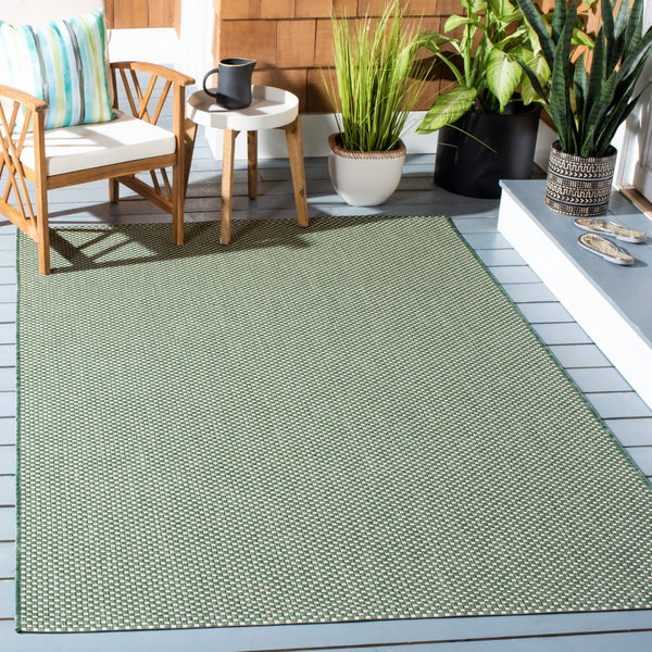 Safavieh Courtyard 6521 PowerLoomed 85.4% Polypropylene/10.4% Polyester/4.2% Latex Indoor/Outdoor Rug CY6521-32221-9
