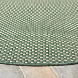 Safavieh Courtyard 6521 PowerLoomed 85.4% Polypropylene/10.4% Polyester/4.2% Latex Indoor/Outdoor Rug CY6521-32221-9