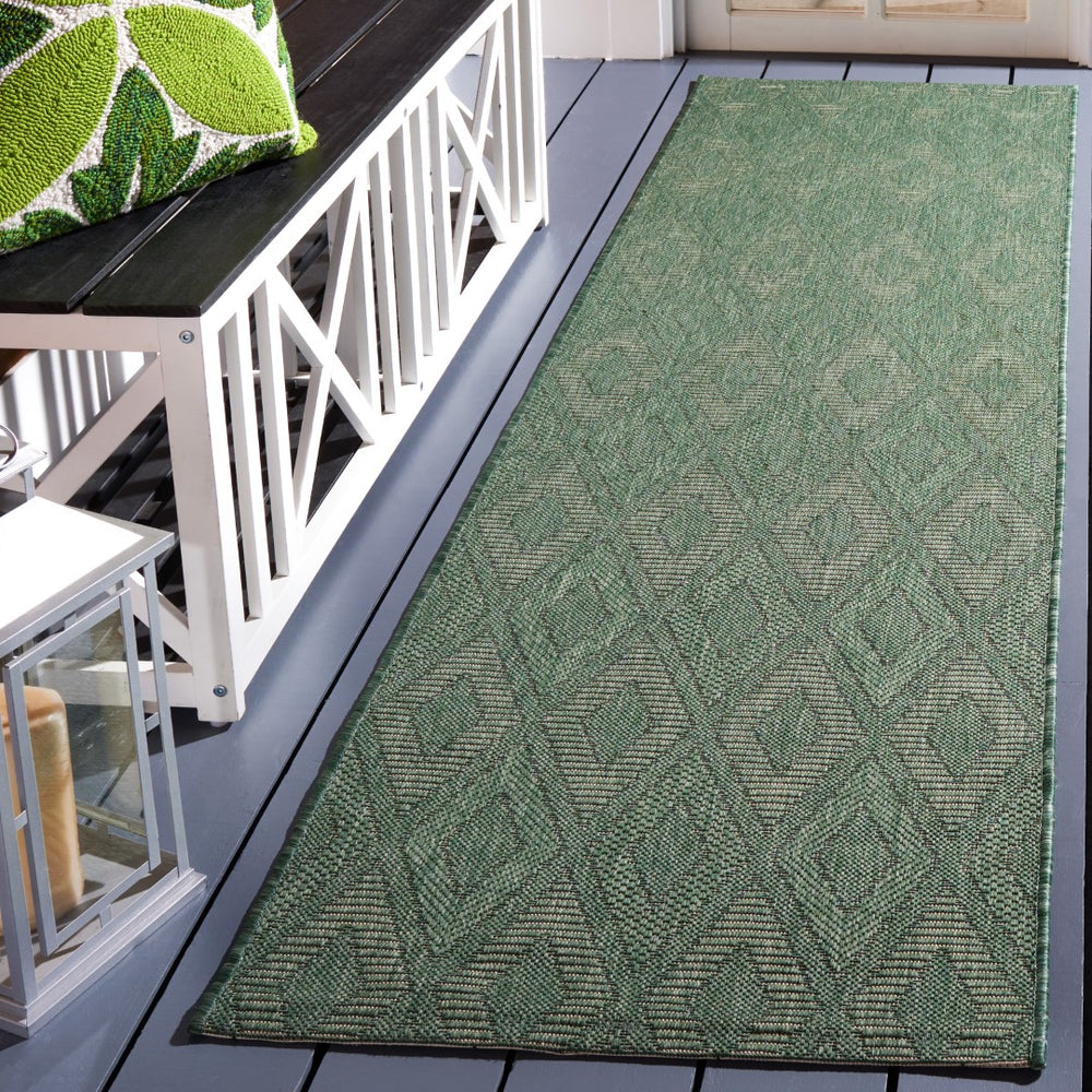 Safavieh Courtyard 6522 PowerLoomed 85.4% Polypropylene/10.4% Polyester/4.2% Latex Indoor/Outdoor Rug CY6522-32222-9
