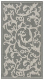 Safavieh Cy6533 Power Loomed 85.4% Polypropylene/10.4% Polyester/4.2% Latex Outdoor Rug CY6533-87-4