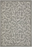 Safavieh Cy6533 Power Loomed 85.4% Polypropylene/10.4% Polyester/4.2% Latex Outdoor Rug CY6533-87-4