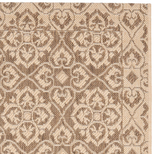 Safavieh Cy6550 Power Loomed 85.4% Polypropylene/10.4% Polyester/4.2% Latex Outdoor Rug CY6550-22-4