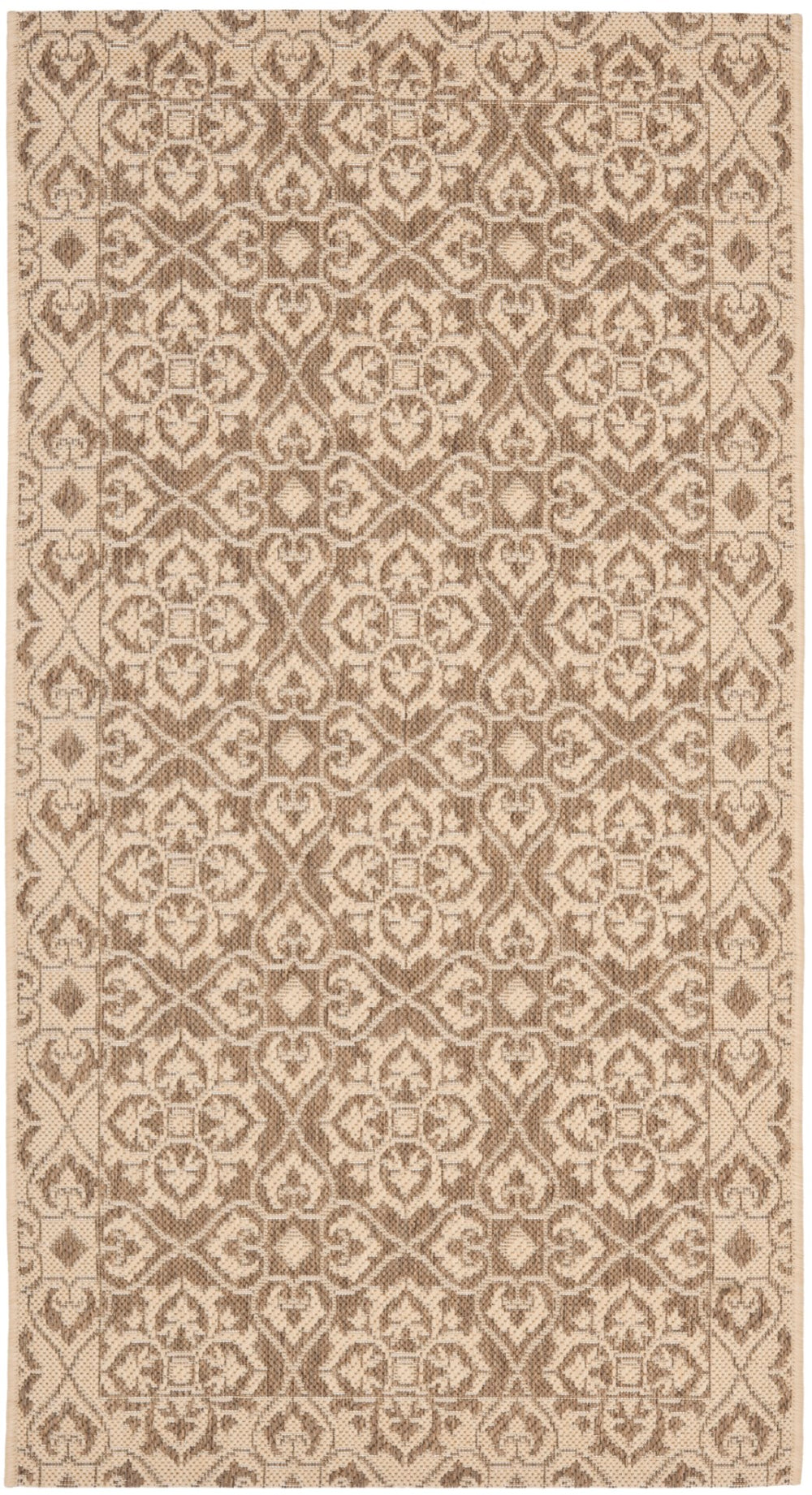 Safavieh Cy6550 Power Loomed 85.4% Polypropylene/10.4% Polyester/4.2% Latex Outdoor Rug CY6550-22-4