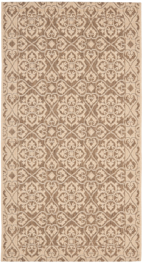 Safavieh Cy6550 Power Loomed 85.4% Polypropylene/10.4% Polyester/4.2% Latex Outdoor Rug CY6550-22-4