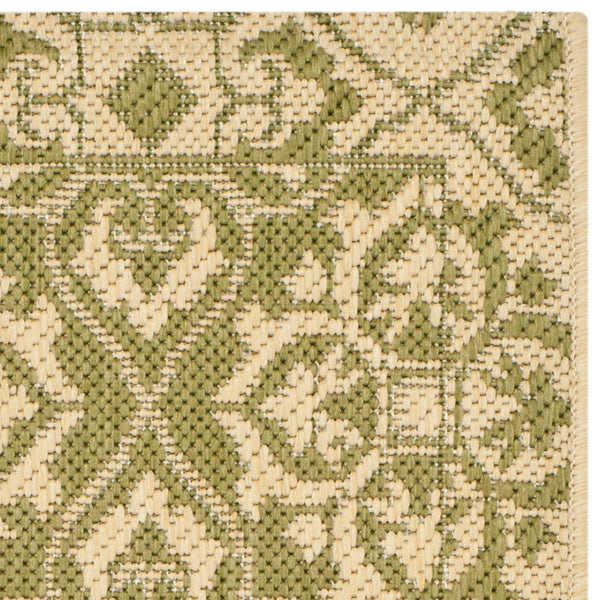 Safavieh Cy6550 Power Loomed 85.4% Polypropylene/10.4% Polyester/4.2% Latex Outdoor Rug CY6550-24-4