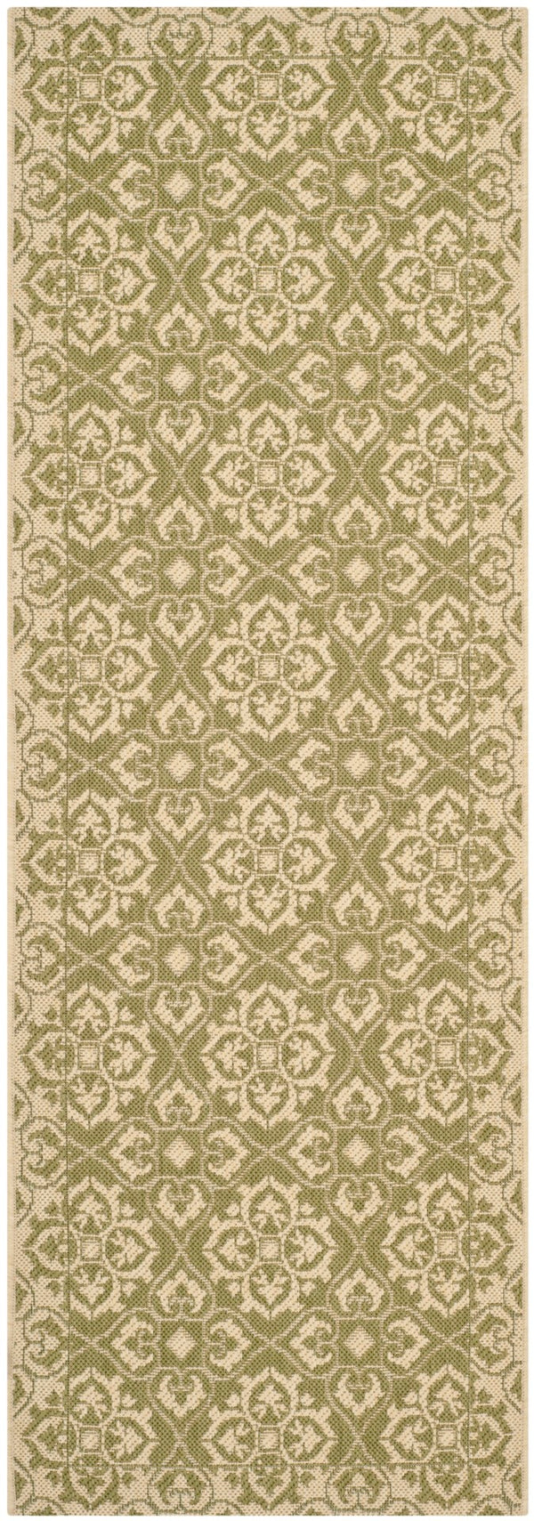 Safavieh Cy6550 Power Loomed 85.4% Polypropylene/10.4% Polyester/4.2% Latex Outdoor Rug CY6550-24-4