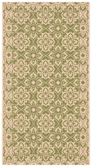 Safavieh Cy6550 Power Loomed 85.4% Polypropylene/10.4% Polyester/4.2% Latex Outdoor Rug CY6550-24-4