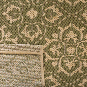 Safavieh Cy6550 Power Loomed 85.4% Polypropylene/10.4% Polyester/4.2% Latex Outdoor Rug CY6550-24-4