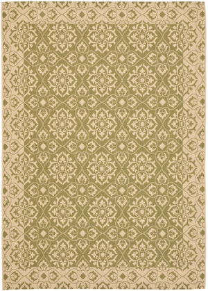 Safavieh Cy6550 Power Loomed 85.4% Polypropylene/10.4% Polyester/4.2% Latex Outdoor Rug CY6550-24-4