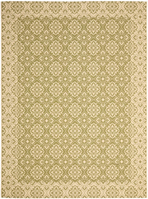 Safavieh Cy6550 Power Loomed 85.4% Polypropylene/10.4% Polyester/4.2% Latex Outdoor Rug CY6550-24-4