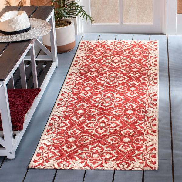 Safavieh Cy6550 Power Loomed 85.4% Polypropylene/10.4% Polyester/4.2% Latex Outdoor Rug CY6550-28-27