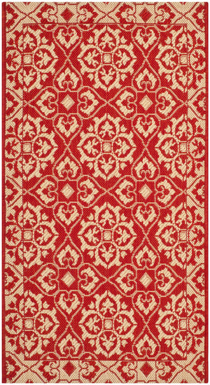 Safavieh Cy6550 Power Loomed 85.4% Polypropylene/10.4% Polyester/4.2% Latex Outdoor Rug CY6550-28-2