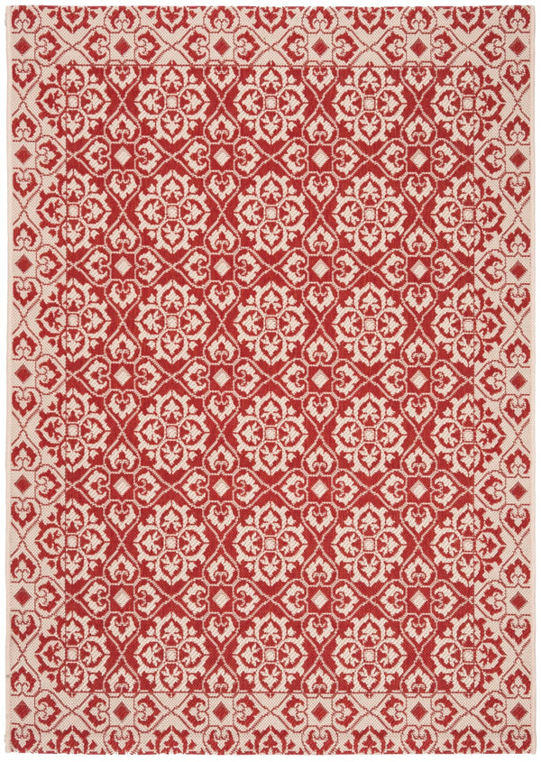 Safavieh Cy6550 Power Loomed 85.4% Polypropylene/10.4% Polyester/4.2% Latex Outdoor Rug CY6550-28-4