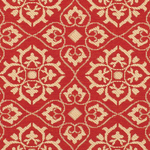 Safavieh Cy6550 Power Loomed 85.4% Polypropylene/10.4% Polyester/4.2% Latex Outdoor Rug CY6550-28-5R