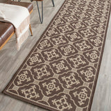 Safavieh Cy6564 Power Loomed 85.4% Polypropylene/10.4% Polyester/4.2% Latex Outdoor Rug CY6564-204-4