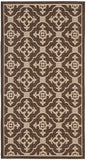 Safavieh Cy6564 Power Loomed 85.4% Polypropylene/10.4% Polyester/4.2% Latex Outdoor Rug CY6564-204-4