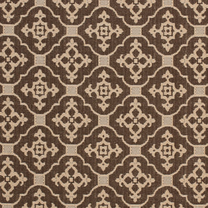 Safavieh Cy6564 Power Loomed 85.4% Polypropylene/10.4% Polyester/4.2% Latex Outdoor Rug CY6564-204-4