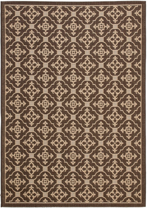 Safavieh Cy6564 Power Loomed 85.4% Polypropylene/10.4% Polyester/4.2% Latex Outdoor Rug CY6564-204-4