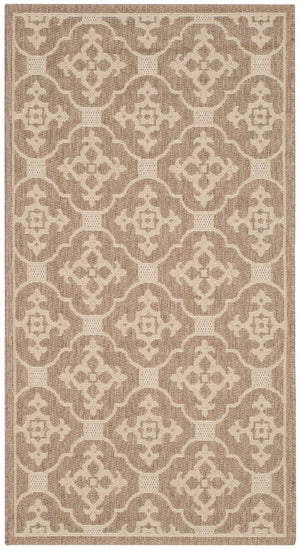 Safavieh Cy6564 Power Loomed 85.4% Polypropylene/10.4% Polyester/4.2% Latex Outdoor Rug CY6564-22-4