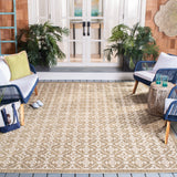 Safavieh Cy6564 Power Loomed 85.4% Polypropylene/10.4% Polyester/4.2% Latex Outdoor Rug CY6564-22-4