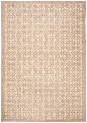 Safavieh Cy6564 Power Loomed 85.4% Polypropylene/10.4% Polyester/4.2% Latex Outdoor Rug CY6564-22-4