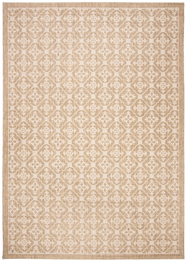 Safavieh Cy6564 Power Loomed 85.4% Polypropylene/10.4% Polyester/4.2% Latex Outdoor Rug CY6564-22-4
