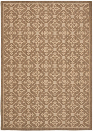 Safavieh Cy6564 Power Loomed 85.4% Polypropylene/10.4% Polyester/4.2% Latex Outdoor Rug CY6564-22-4