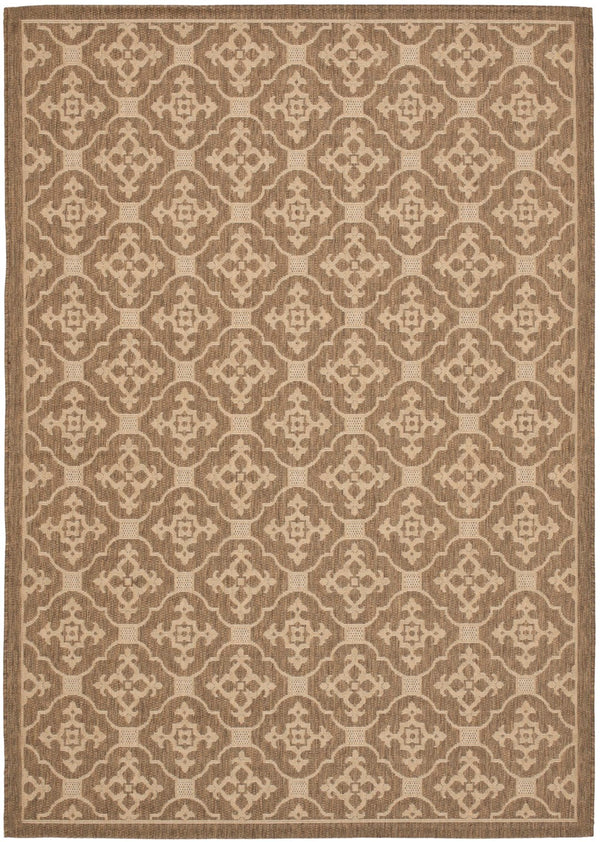 Safavieh Cy6564 Power Loomed 85.4% Polypropylene/10.4% Polyester/4.2% Latex Outdoor Rug CY6564-22-4
