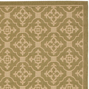 Safavieh Cy6564 Power Loomed 85.4% Polypropylene/10.4% Polyester/4.2% Latex Outdoor Rug CY6564-24-4