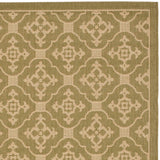 Safavieh Cy6564 Power Loomed 85.4% Polypropylene/10.4% Polyester/4.2% Latex Outdoor Rug CY6564-24-4