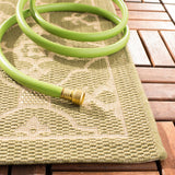 Safavieh Cy6564 Power Loomed 85.4% Polypropylene/10.4% Polyester/4.2% Latex Outdoor Rug CY6564-24-4