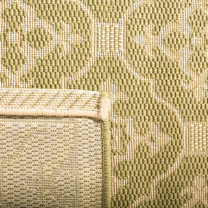 Safavieh Cy6564 Power Loomed 85.4% Polypropylene/10.4% Polyester/4.2% Latex Outdoor Rug CY6564-24-4