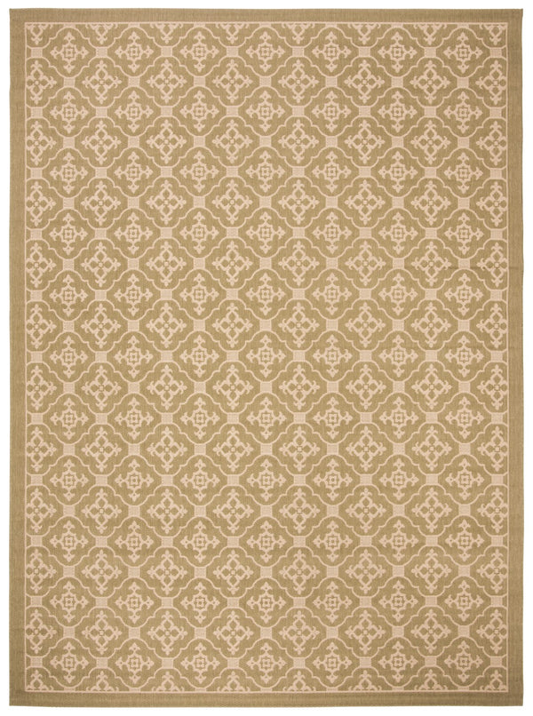 Safavieh Cy6564 Power Loomed 85.4% Polypropylene/10.4% Polyester/4.2% Latex Outdoor Rug CY6564-24-4