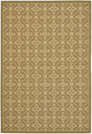 Safavieh Cy6564 Power Loomed 85.4% Polypropylene/10.4% Polyester/4.2% Latex Outdoor Rug CY6564-24-4