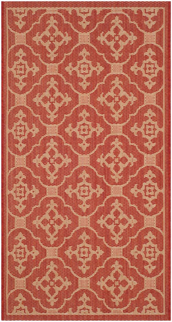 Safavieh Cy6564 Power Loomed 85.4% Polypropylene/10.4% Polyester/4.2% Latex Outdoor Rug CY6564-28-4