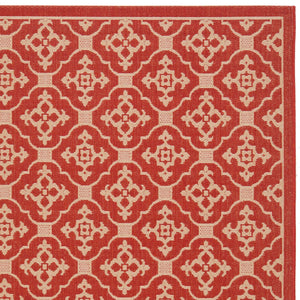 Safavieh Cy6564 Power Loomed 85.4% Polypropylene/10.4% Polyester/4.2% Latex Outdoor Rug CY6564-28-4