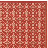 Safavieh Cy6564 Power Loomed 85.4% Polypropylene/10.4% Polyester/4.2% Latex Outdoor Rug CY6564-28-4