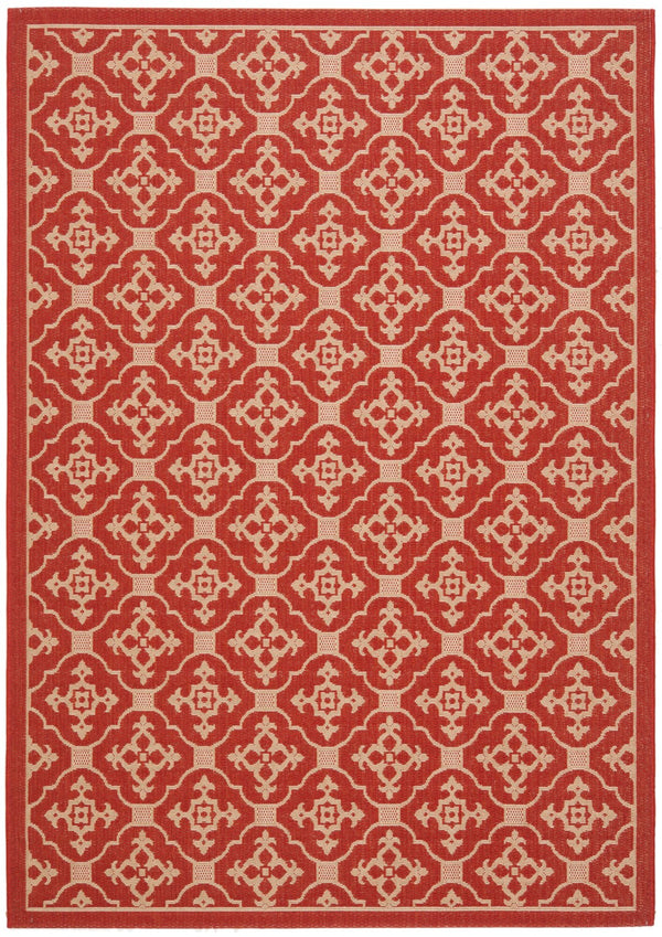 Safavieh Cy6564 Power Loomed 85.4% Polypropylene/10.4% Polyester/4.2% Latex Outdoor Rug CY6564-28-4