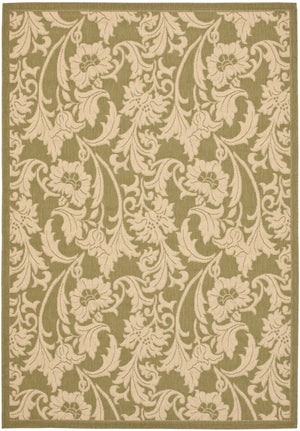 Safavieh Cy6565 Power Loomed 85.4% Polypropylene/10.4% Polyester/4.2% Latex Outdoor Rug CY6565-24-4