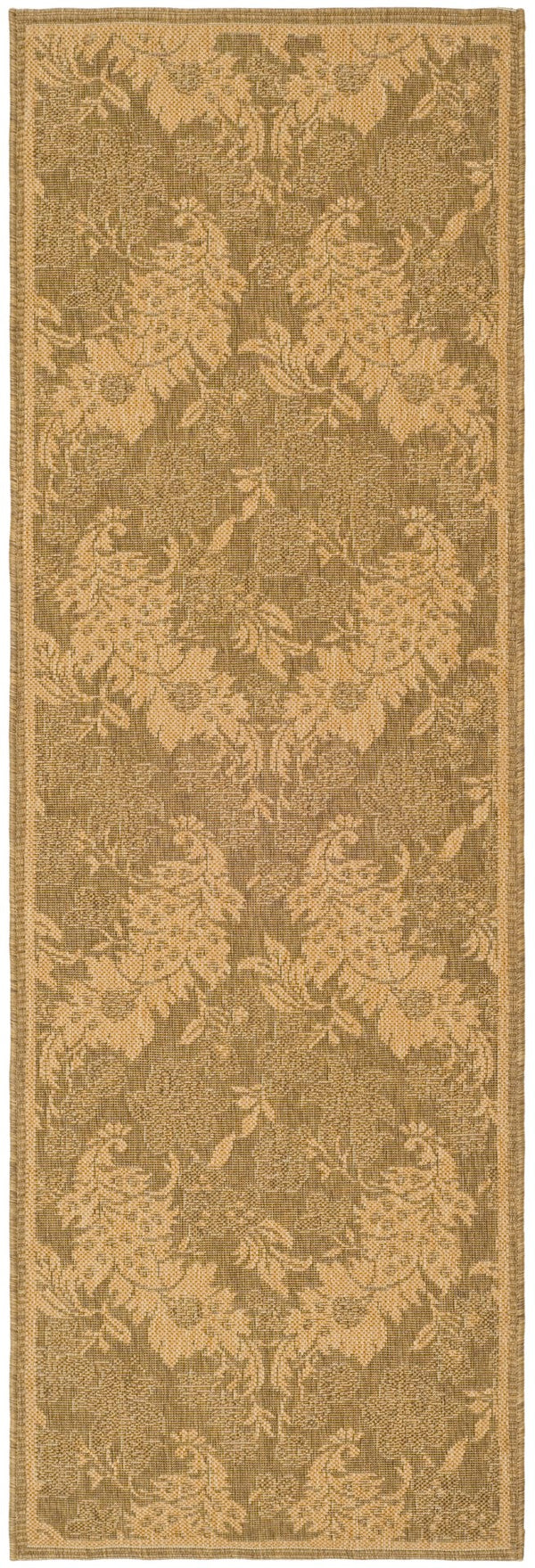 Safavieh Cy6582 Power Loomed 85.4% Polypropylene/10.4% Polyester/4.2% Latex Outdoor Rug CY6582-49-4