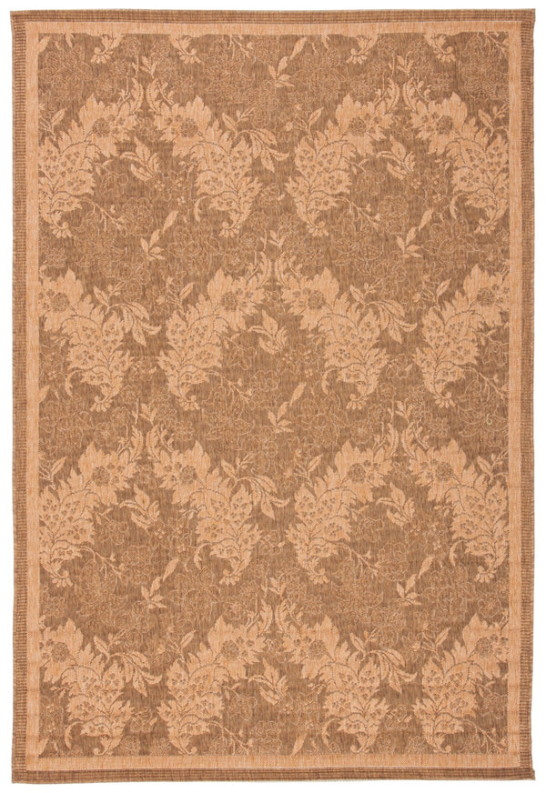 Safavieh Cy6582 Power Loomed 85.4% Polypropylene/10.4% Polyester/4.2% Latex Outdoor Rug CY6582-49-4